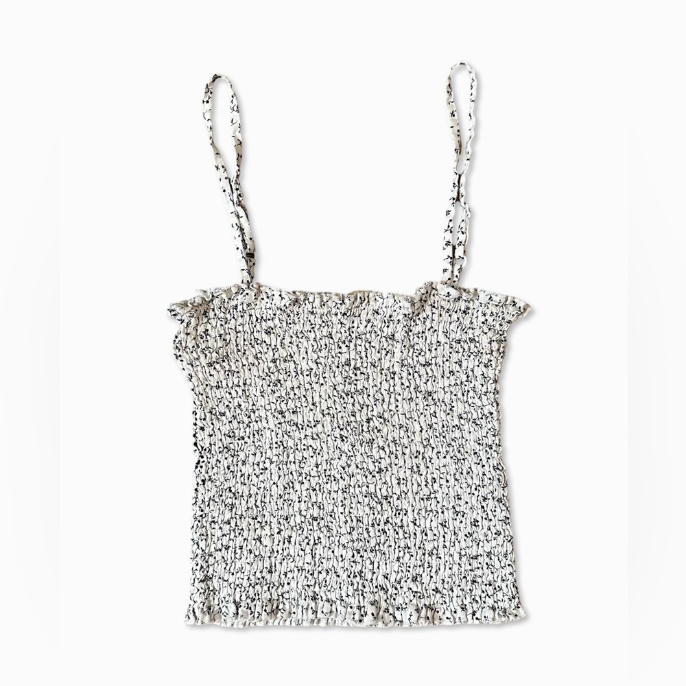 Brandy Melville Smocked Tank Top
